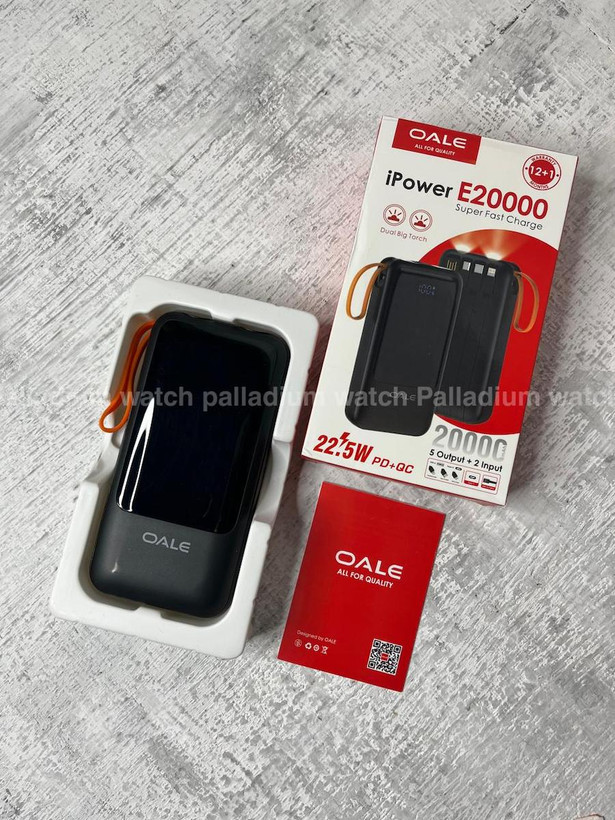 پاور بانک ۲۰ هزار Oale مدل iPower E20000